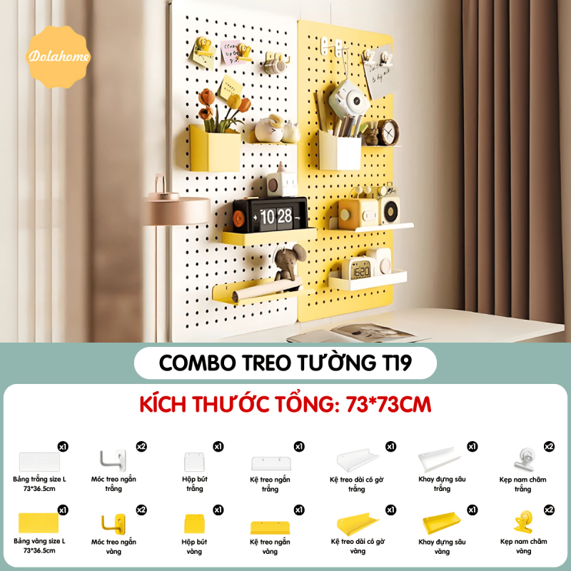 Combo Pegboard Decor - T19