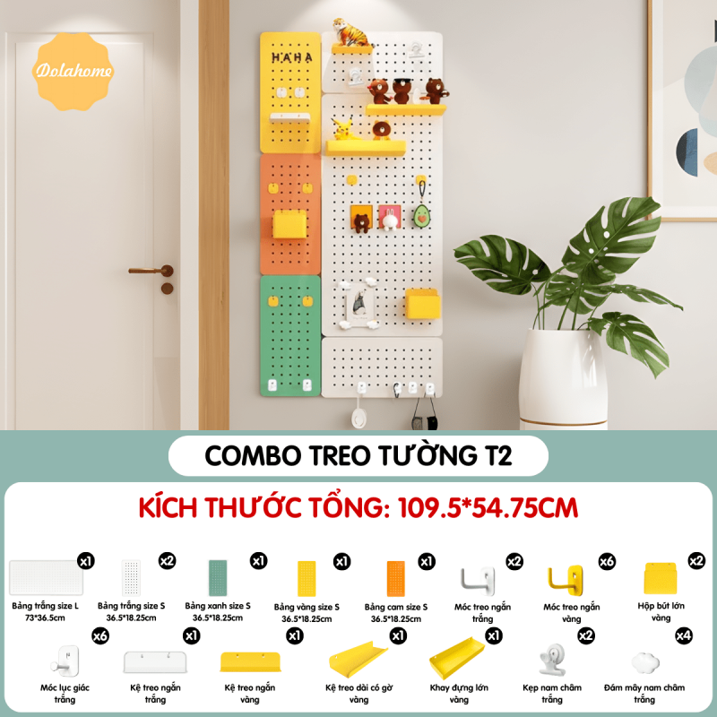 Combo Pegboard Decor – T2