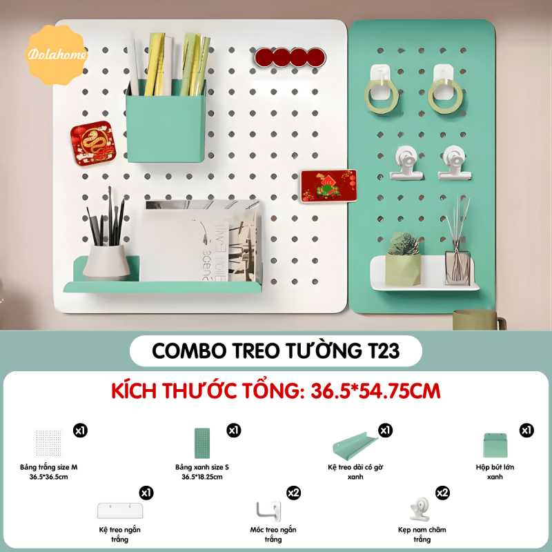 Combo Pegboard Decor - T23