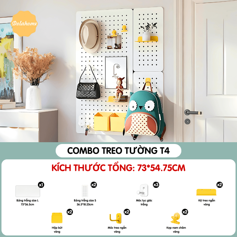 Combo Pegboard Decor - T4