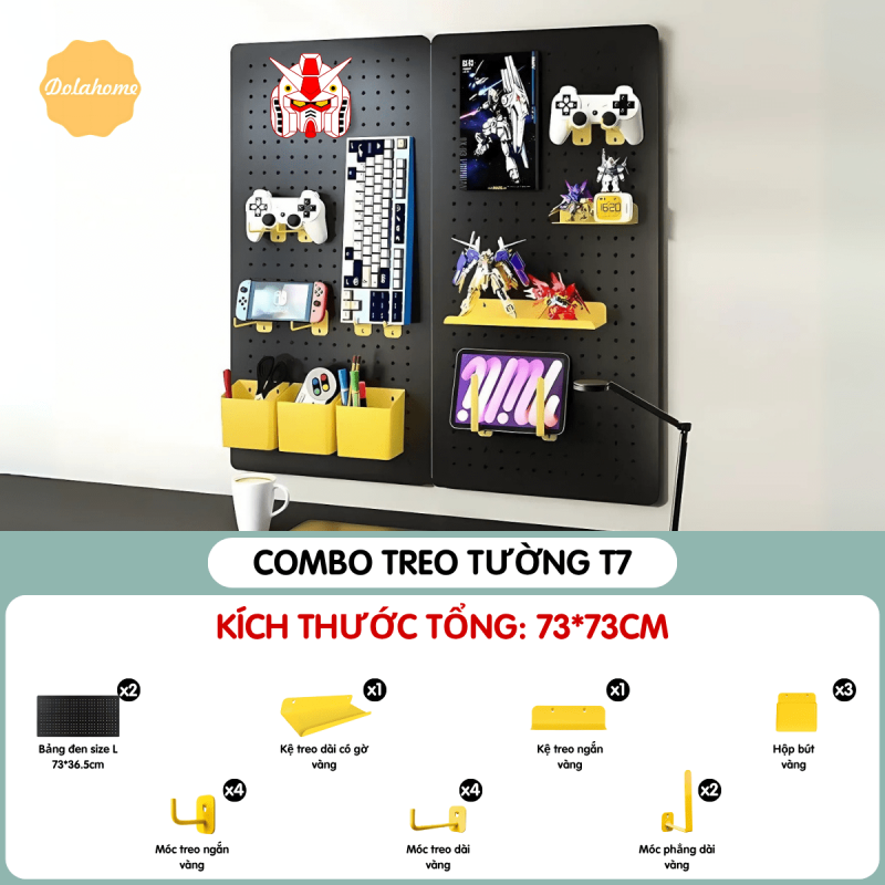 Combo Pegboard Decor - T7