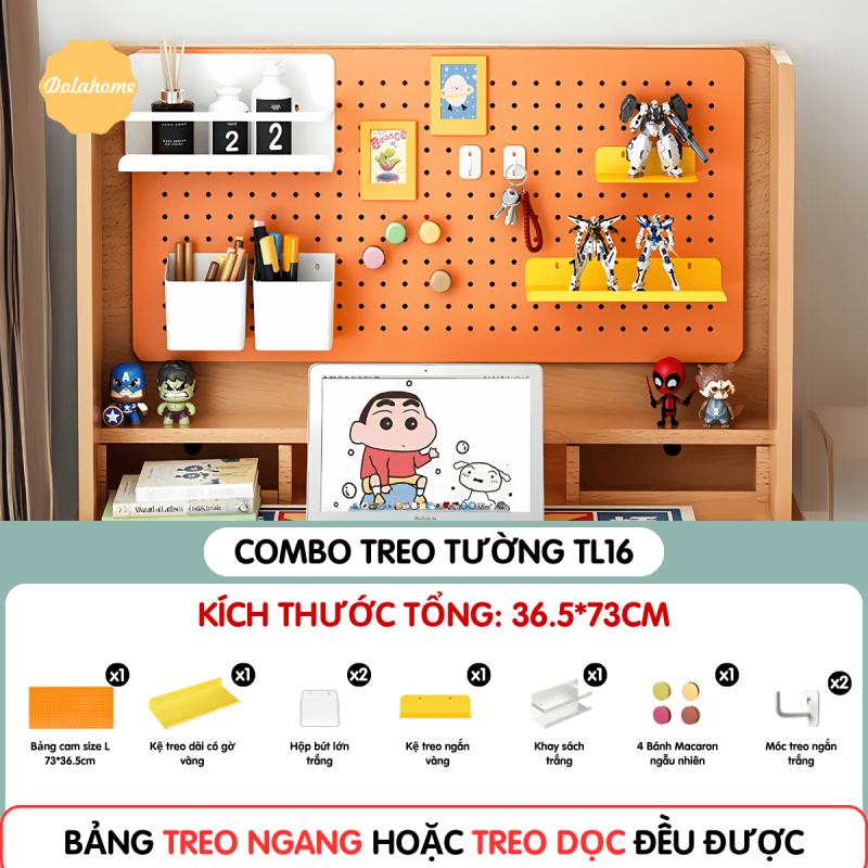 Combo Pegboard treo tường - TL16