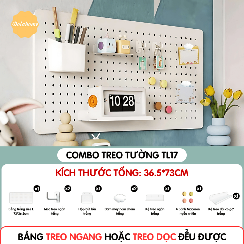 Combo Pegboard treo tường - TL17