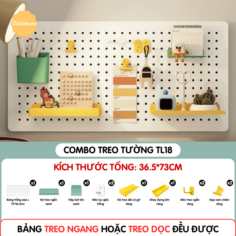 Combo Pegboard treo tường - TL18