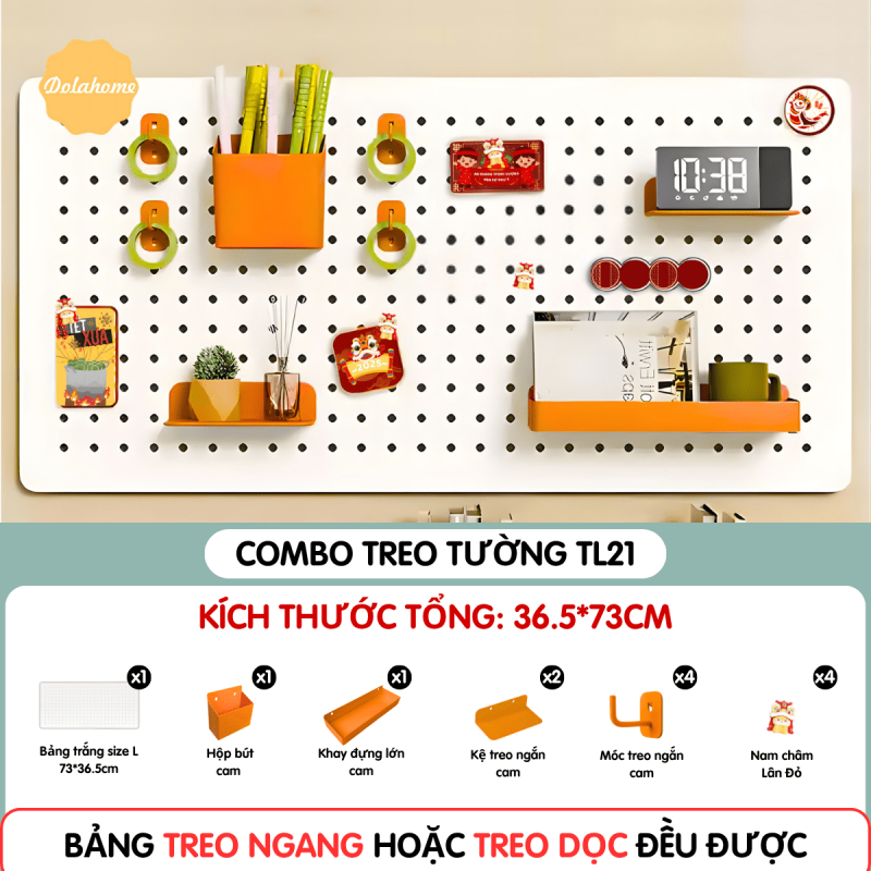 Combo Pegboard treo tường - TL21