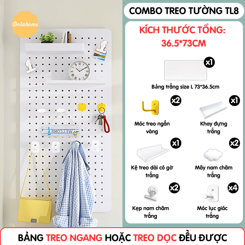 Combo Pegboard treo tường - TL8