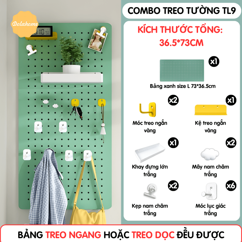 Combo Pegboard treo tường - TL9