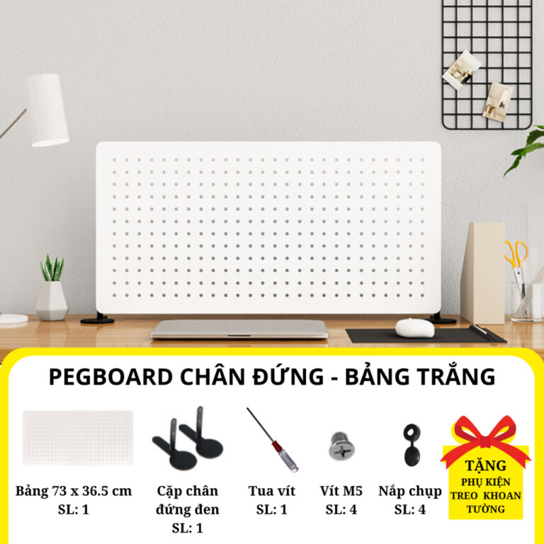 Bảng 73*36.5cm trắng