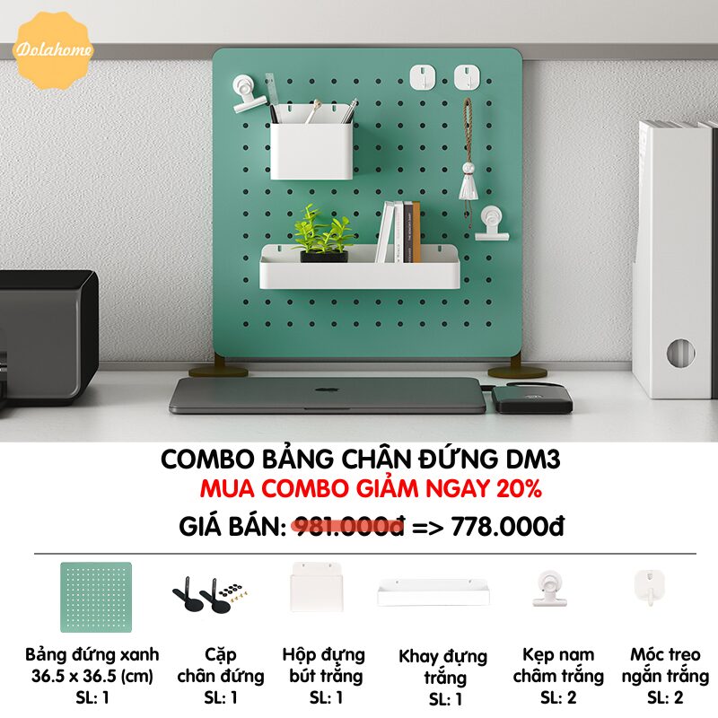 Combo bảng chân đứng DM3