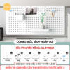 Combo Pegboard móc U vách ngăn - UL2
