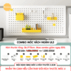 Combo Pegboard móc U vách ngăn - UL3