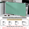 Pegboard móc U vách ngăn - L xanh mint