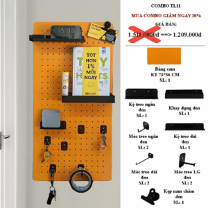 Combo Pegboard treo tường - TL11