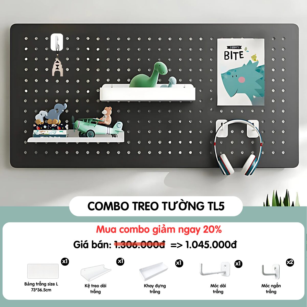 Combo bảng treo tường TL5