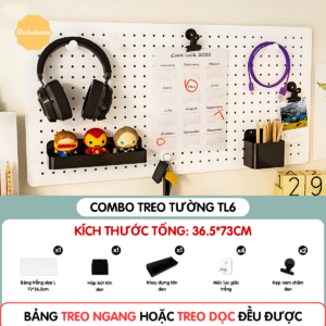 Combo Pegboard treo tường - TL6