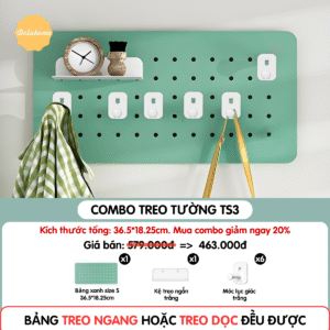 Combo Pegboard treo tường - TS3