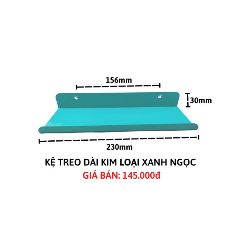 Kệ treo dài xanh ngọc