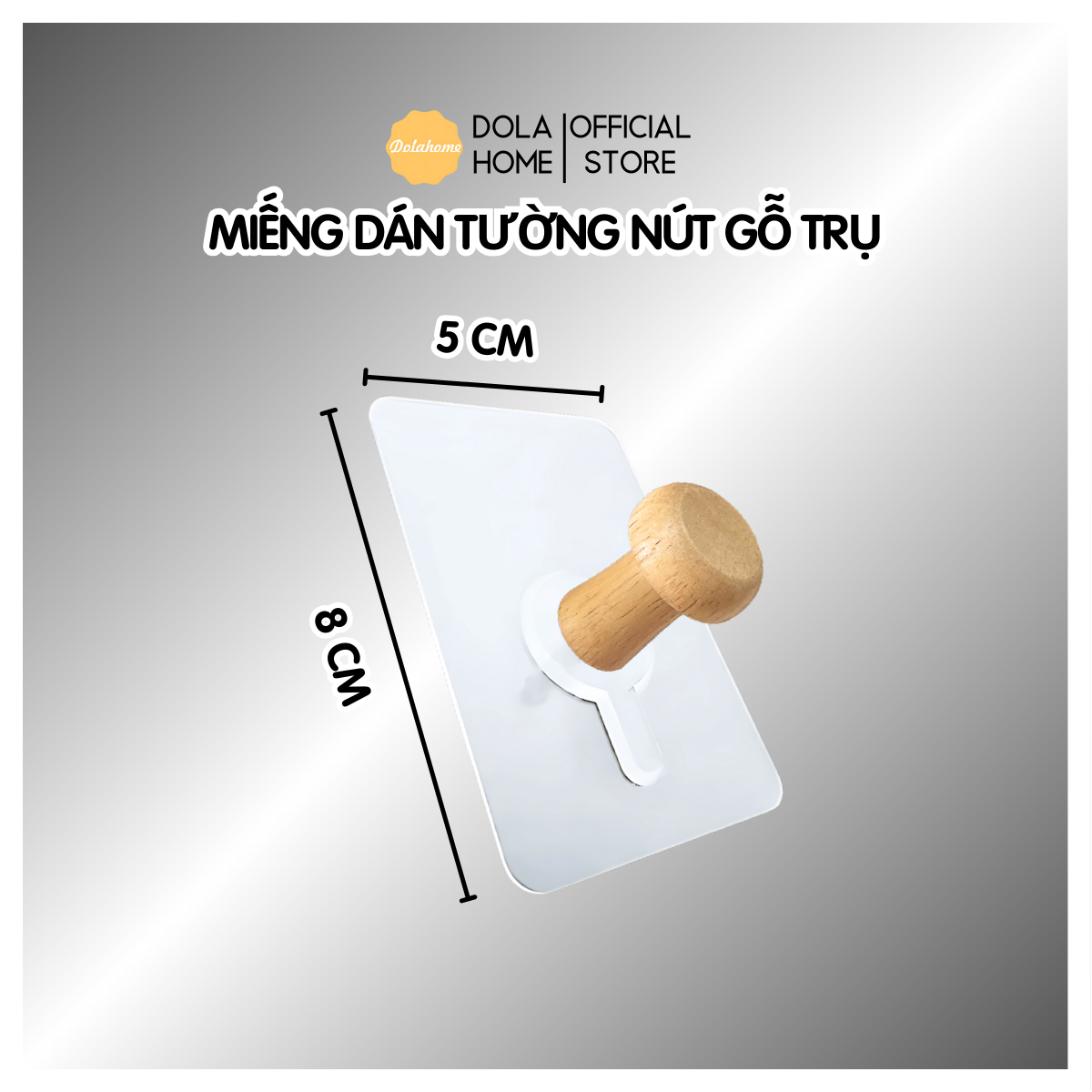 1 MIẾNG DÁN NÚT GỖ