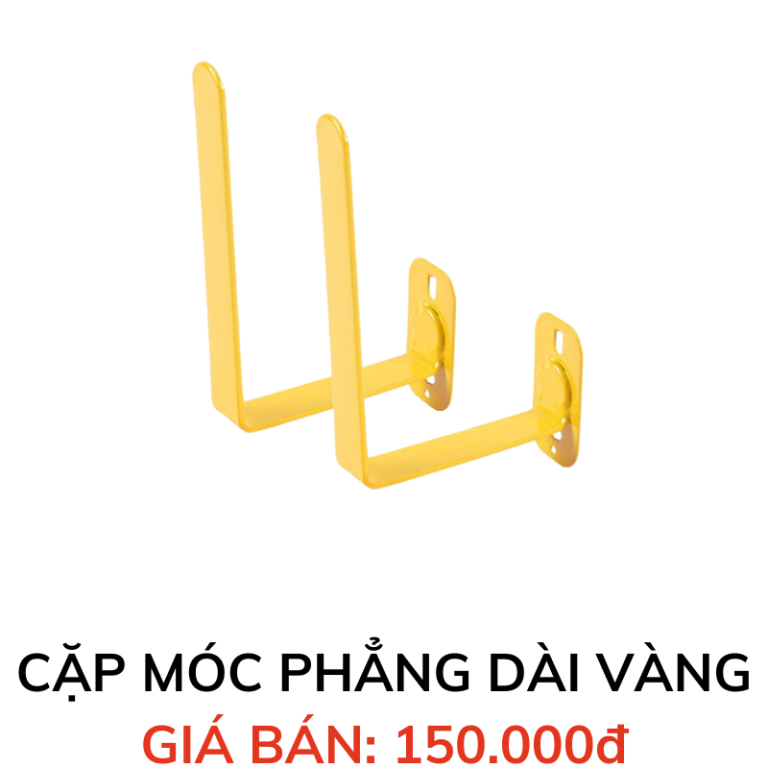 Cặp móc vàng