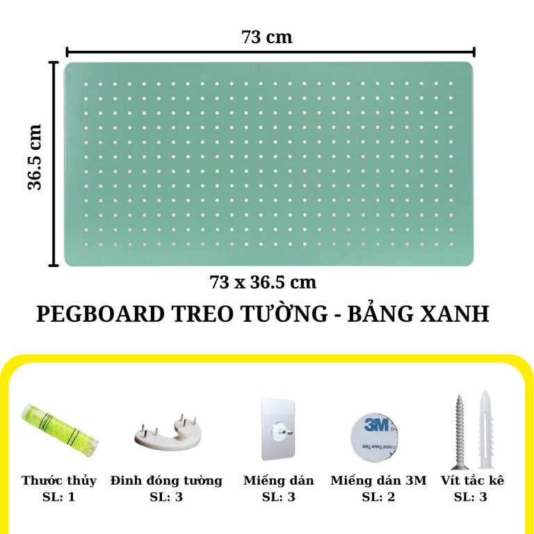 Xanh - KT 73x36.5cm