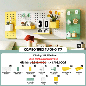 Combo Pegboard Decor - T17
