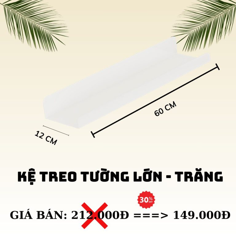 Kệ lớn trắng