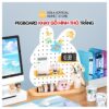 Bảng Thỏ Trắng - Pegboard khay gỗ/chân đứng kim loại Dola Home