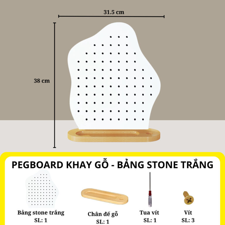 Bảng stone trắng