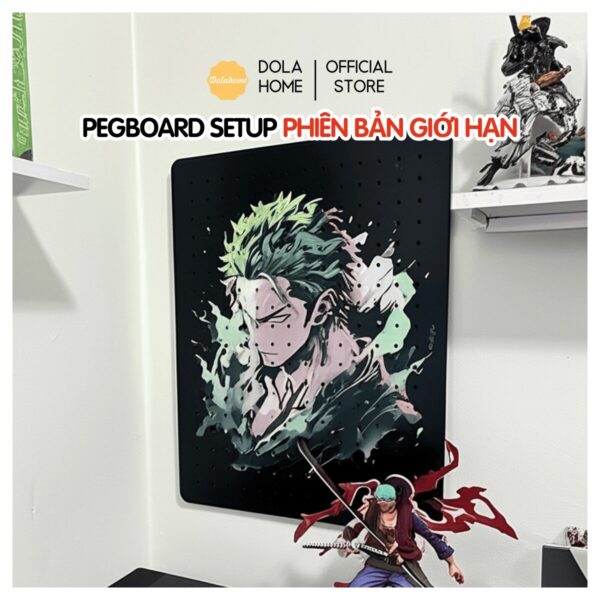bảng pegboard phiên bản giới hạn Dola Home – in hình anime otaku độc đáo