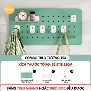 Combo Pegboard treo tường - TS3
