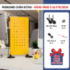 Pegboard chân đứng 36.5x18.25cm vàng