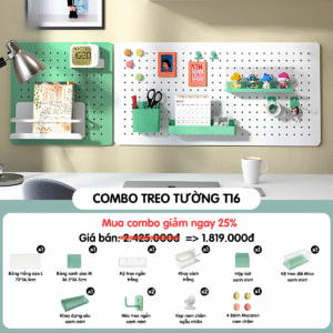 Combo Pegboard Decor - T16