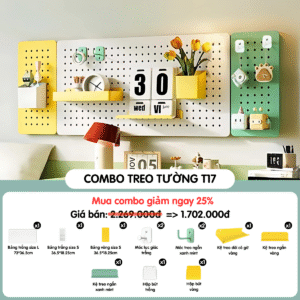 Combo Pegboard Decor - T17