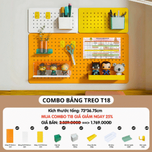 Combo Pegboard Decor - T18