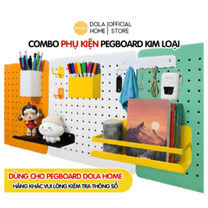 Combo phụ kiện bảng lỗ | Chỉ dành cho Pegboard Dola Home