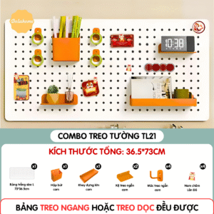 Combo Pegboard treo tường - TL21