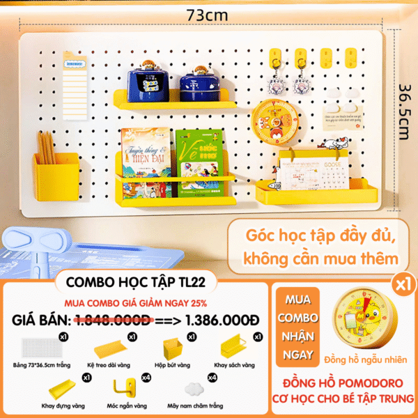 Combo Pegboard học tập - TL22