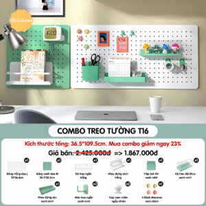 Combo Pegboard Decor - T16