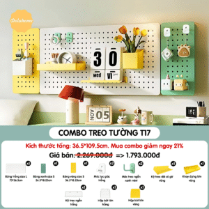 Combo Pegboard Decor - T17