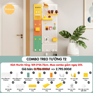 Combo Pegboard Decor – T2
