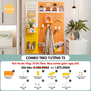 Combo Pegboard Decor – T3