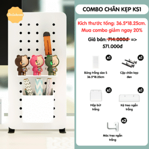Combo Pegboard kẹp bàn - KS1