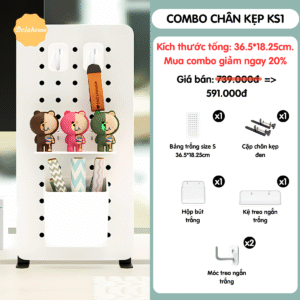 Combo Pegboard kẹp bàn - KS1