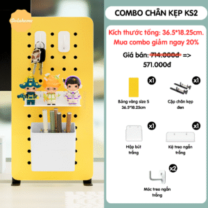 Combo Pegboard kẹp bàn - KS2