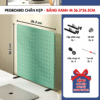 Pegboard kẹp bàn - Bảng 36.5*36.5cm xanh mint