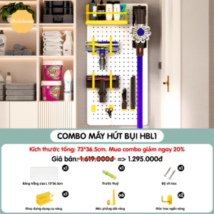 Combo Pegboard máy hút bụi - HBL1