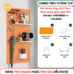 Combo Pegboard treo tường - TL19