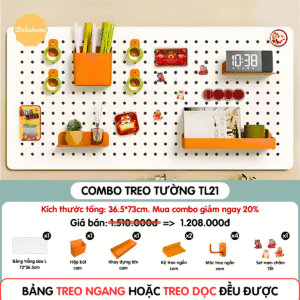 Combo Pegboard treo tường - TL21