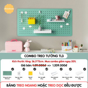 Combo Pegboard treo tường - TL3