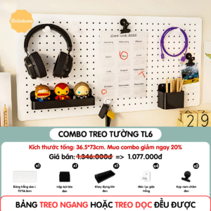 Combo Pegboard treo tường - TL6